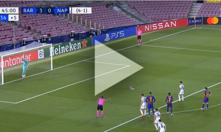 Insigne strzela gola Barcelonie z karnego! 3-1 [VIDEO]